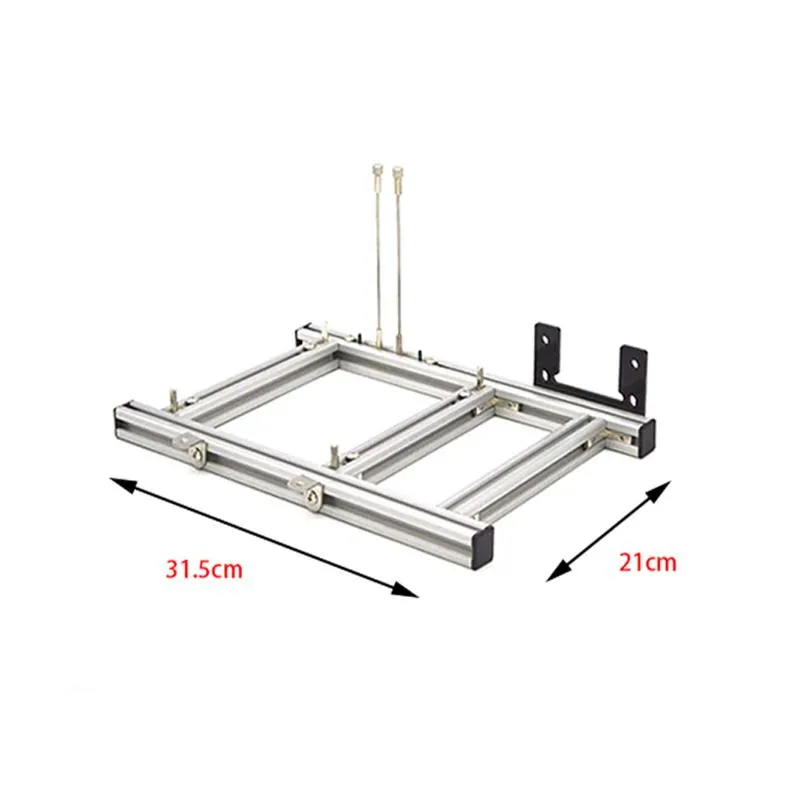 Computerkabel Anschlüsse Open Frame Overclock Air Case ITX MATX ATX EATX PC Prüfstand Mini Aluminium HTPC Unterstützung Grafikkartenkabel Cl