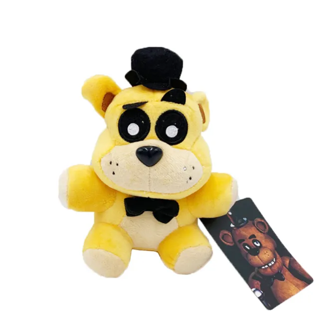 Fnaf jouets en peluche poupée Kawaii Bonnie Chica doré Foxy jouets en peluche  poupée Surprise cadeau d'anniversaire pour les enfants