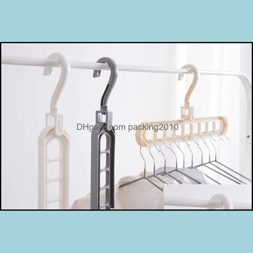 Home Storage Organization Clothes Hanger Drying Rack Plastic Scarf Clothes Hangers Storage Racks Wardrobe Storage Hanger