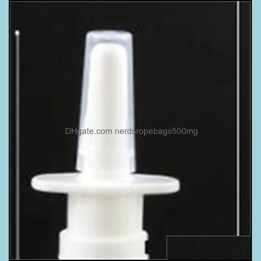 Plastic Nasal Spray Bottle with Pump Sprayer PE Spray Bottle 10ml 20ml 30ml 50ml Refillable Bottles 141 V2