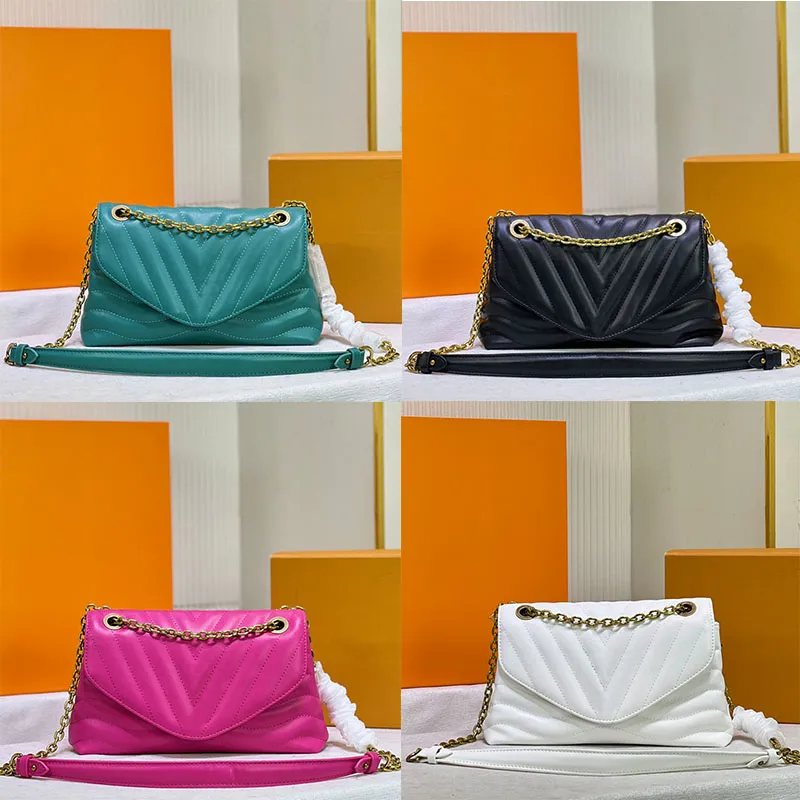 Designer Cowhide Leather Pink Top Handle Bag With Chain Strap And