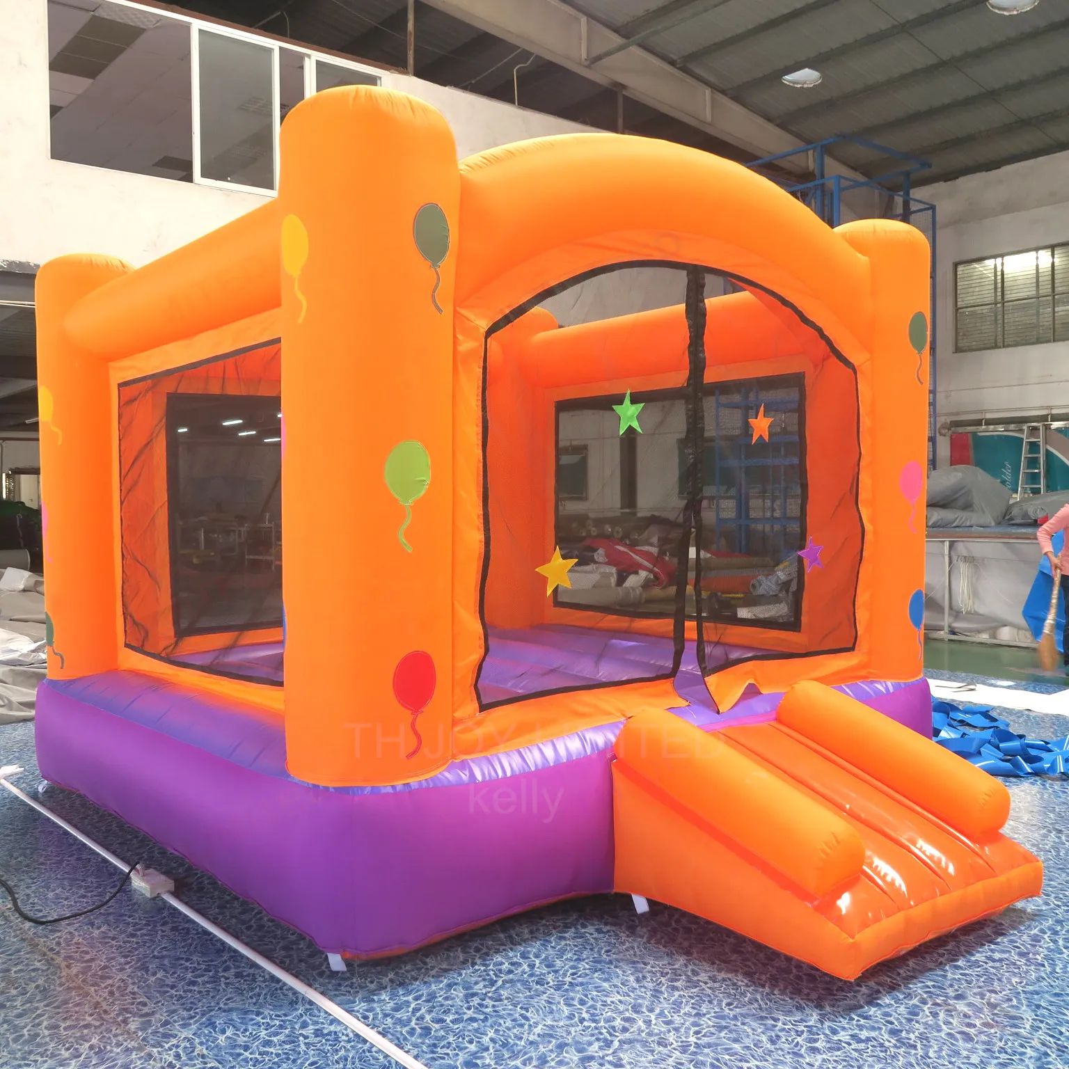 blast zone superstar inflatable bounce house