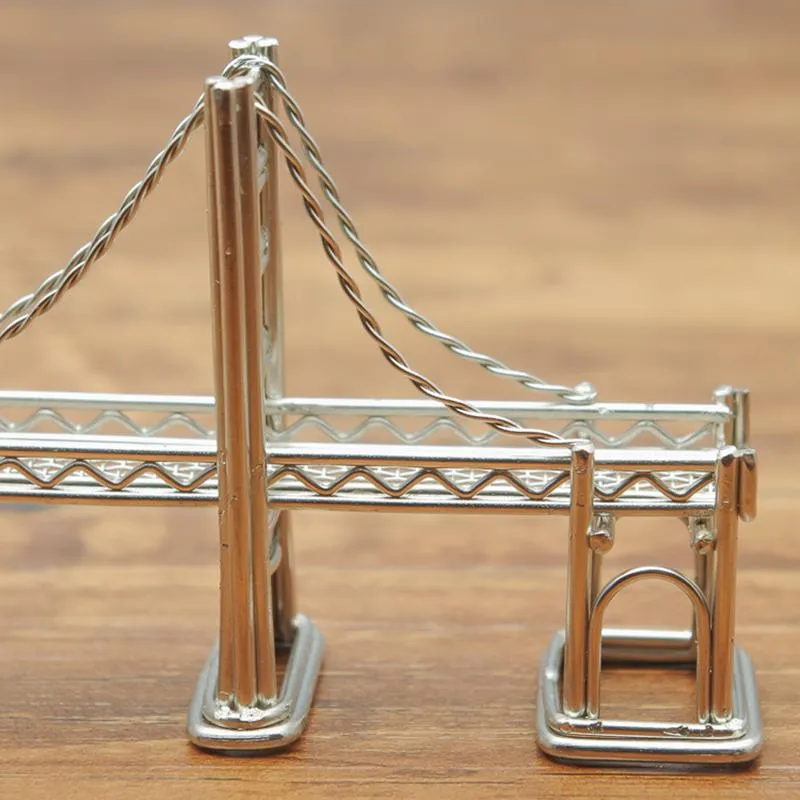Statue Golden Gate Bridge NOLITOY 17,8cm - Modèle Architecture Américain - Décoration Intérieure Collection