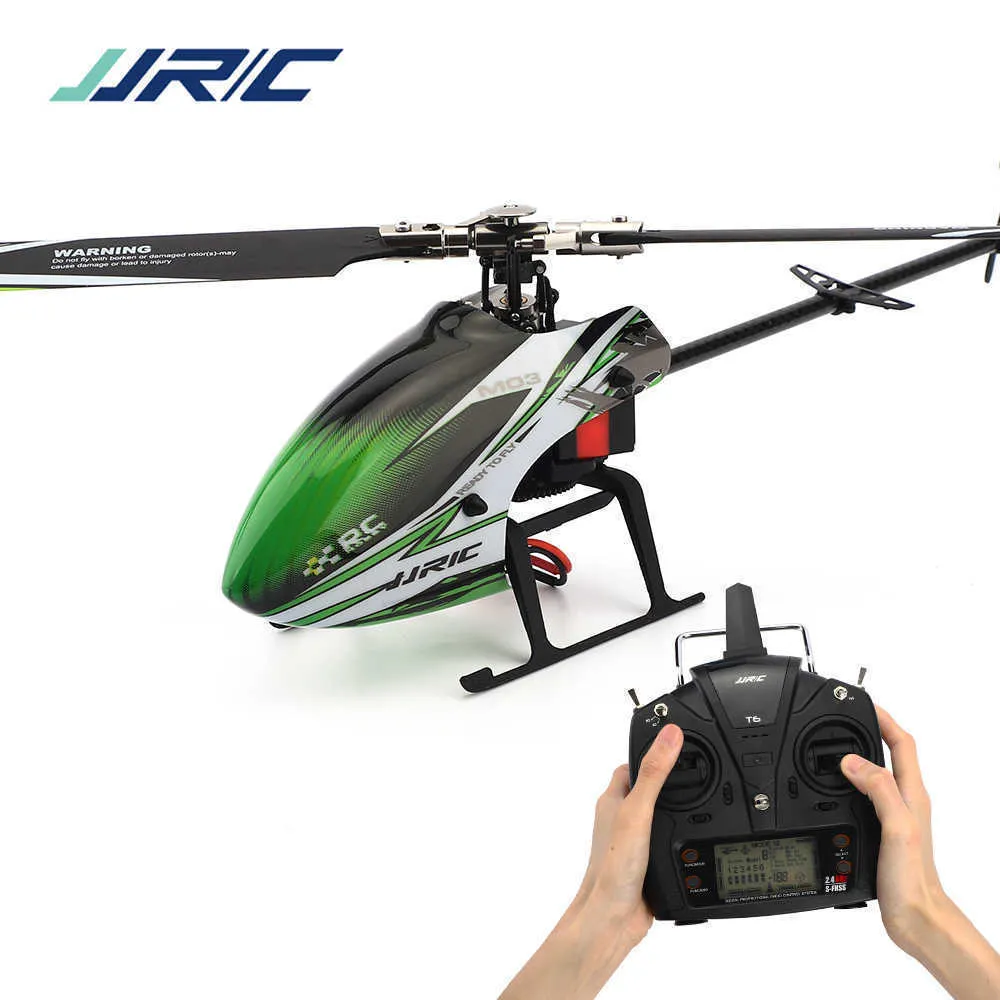 Бесколлекторный вертолет JJRC M03 2.4G 6CH 3D/6G Mode Aileronless Remote Control Helicopter RC Aircraft for Adult