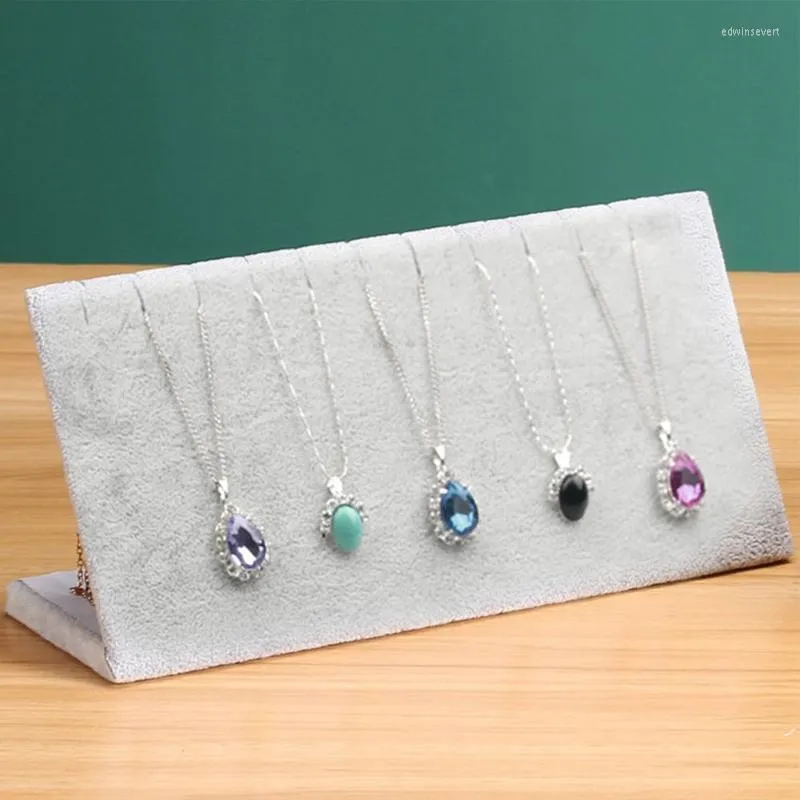 Ювелирные мешки с мешками для ожерелья для ожерелья стойки плавное