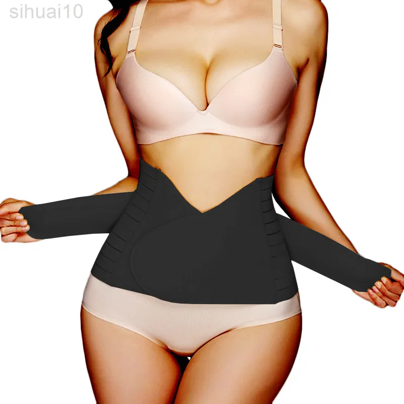 Pós -parto bainha da barriga Modelando cinto de cinto grávida Shapewer Women Women Band Band Selftador Pós -Natal Shaper Bely Shaper L220802