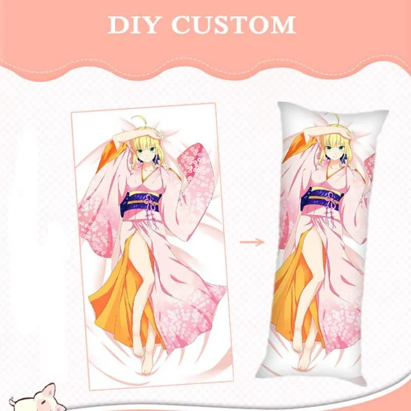 Custom Picture Pillow Personalized Photo Long Body Pillow Case, Two-Sided  Design Pillow Case, DIY Custom Zippered Pillowcase, Love Pouches, 50x180cm
