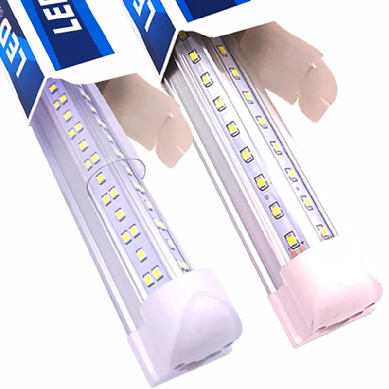 Lampes à tube LED de 1,2 m, 36 W 50 W 72 W 6500 K 48" Tubes T8 blanc froid intégré, éclairage fluorescent équivalent 150 W, fonctionne sans ballast