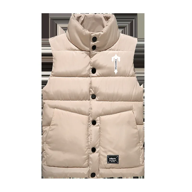 London Trapstar Jacket Mens Fashion Designer Down Vest Vestes Femmes Manteau Parkas Casual Hiver Chaud Coupe-Vent Classique Lettres Manteaux S-5XL Ve