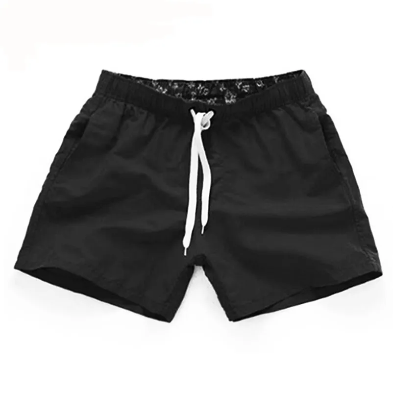 Homens de verão shorts casuais de secagem rápida fitness curto homme praia feminino lasco de prancha de praia elástica na cintura ginásio 220715