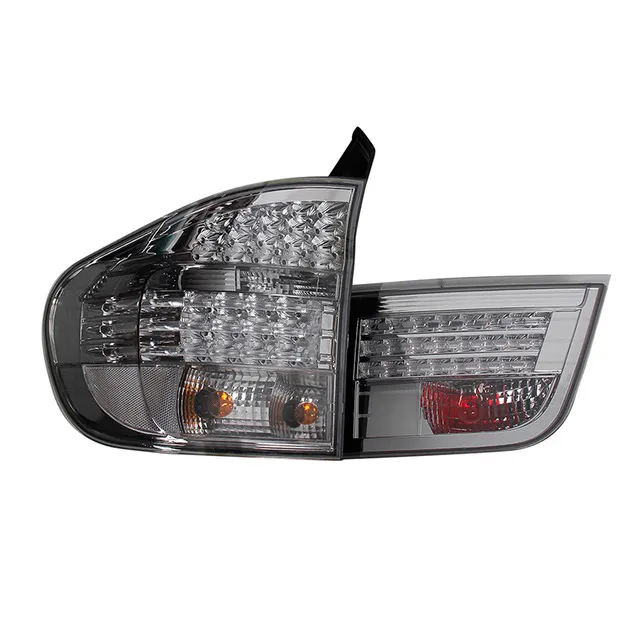 BMW X5 E70 LED Tail Lights 2007 2013 Red Clear Turn Signal