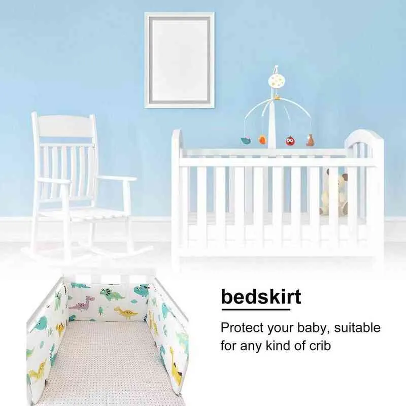 Dinosaur cot on sale bumper
