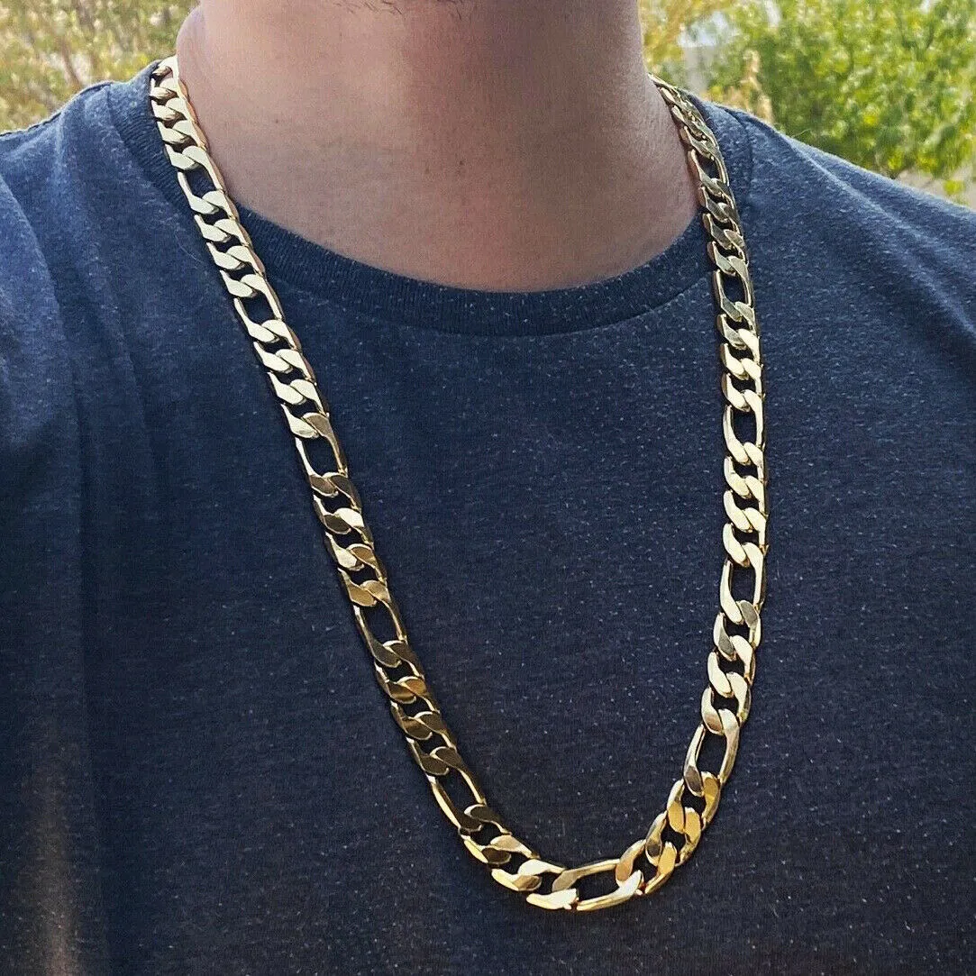 14k italy figaro chain sales