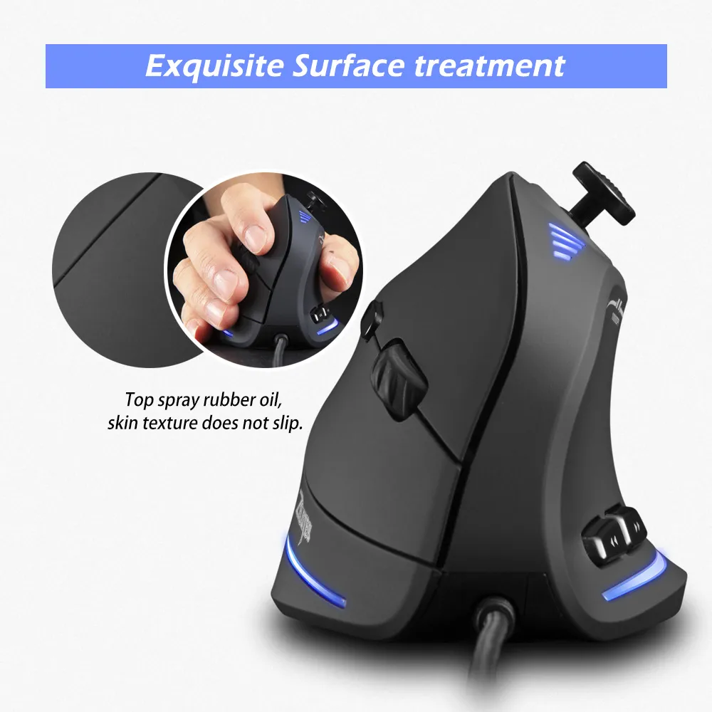 C18 Vertical Gaming Mice Programmable 11 Buttons USB... From ...