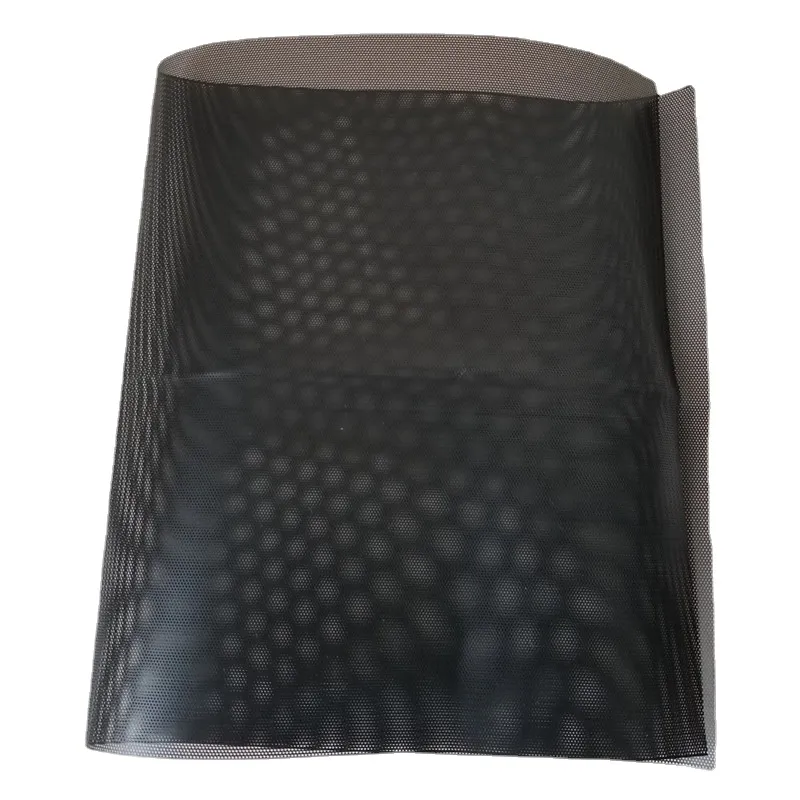 Black PVC Mesh Net Dustproof Computer Case Filter Cover For PC DIY