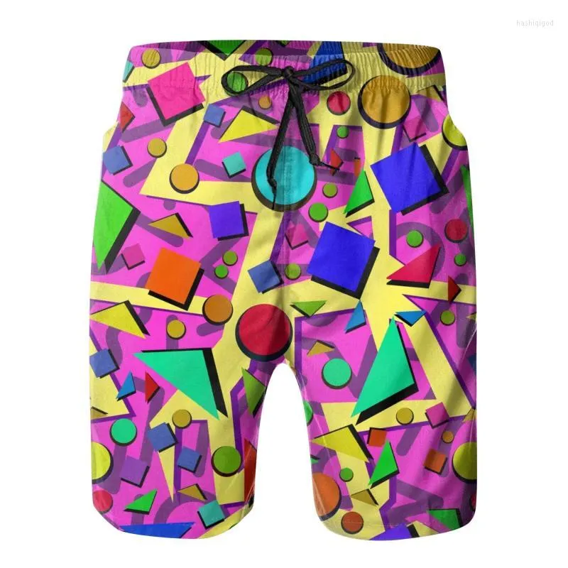 Mens Shorts Red Bathing Suits For Men Mens 80s 90s Swim Retro Fun