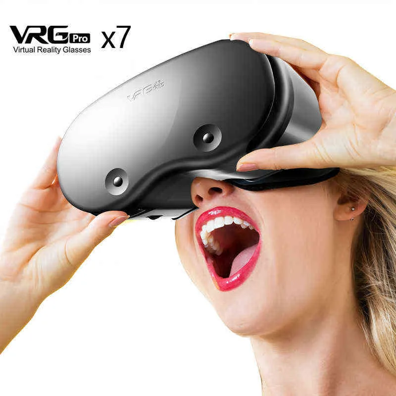 NUOVO casco 3D VRGPRO X7 per smartphone da 5 a 7 pollici VR STACHE BOX VITRITÀ VITALE VIDEI VIDEO VIDEO VIDEGNO VR Horme H220422