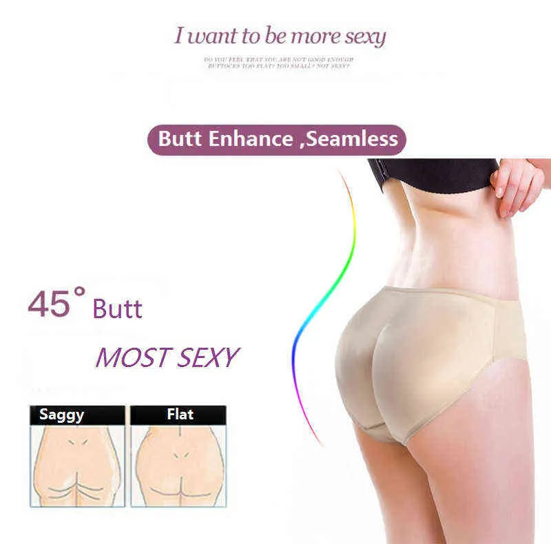 Afrulia Womens Padded Panty With Butt Lifter Control, Waist Trainer, And  Hip Size Enhancer Body Shaping Underwear L220802 From Sihuai10, $14.62