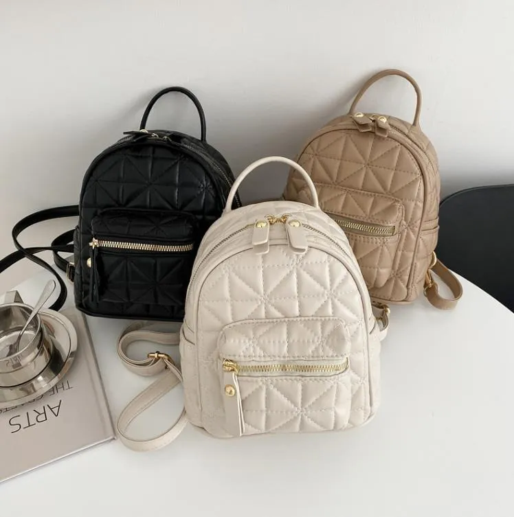 Sırt Çantası Stil Moda Timsah Mini Kadın Sevimli Küçük Geri Paketi Lüks Tasarımcı Mochilas Para Mujer Yüksek Kaliteli Çanta Seyahat