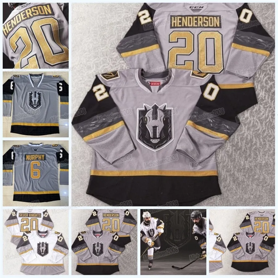 Ryan Murphy Henderson Silver Knights Jersey Dansk Thompson Coghlan Corcoran Hayes McLaughlin Brayden
