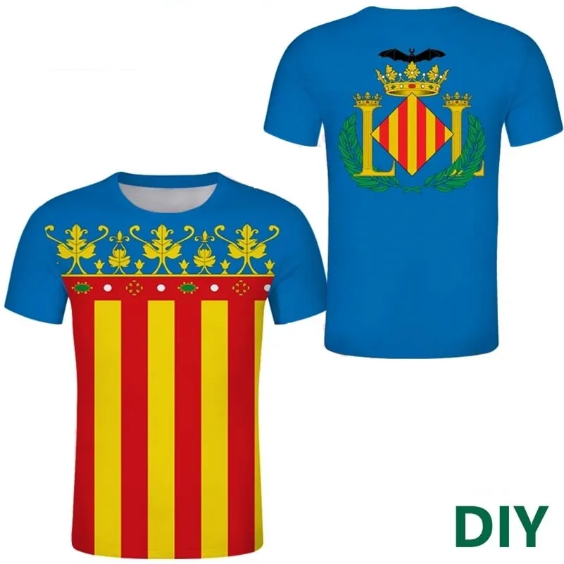 Valencia Soccer Jersey Football T Shirt Valencia FC Valencia Kit Kids Child Football Club custom quick-drying T-shirt 220609