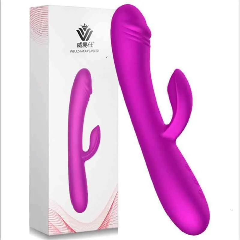 Vibromasseur double masseur Xiaoai moteur simulation tête de pénis vibrateur USB charge vibration masturbateur produits pour femmes H1RK M3ZJ