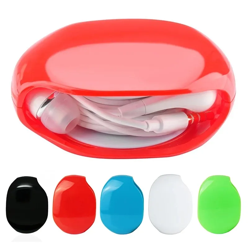Cable Organizer Data Cables Storage Box New Automatic Roll Wrap Earphone Cable Organizers Headphone Cord Portable Bobbin Winder