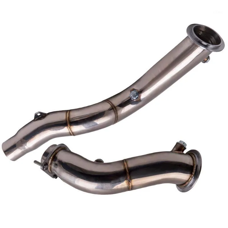 الأجزاء المتعددة 3 "Turbo Offire Downpipe لـ M3M4 F80/F82/F83 2022-2022 M2 المنافسة F82