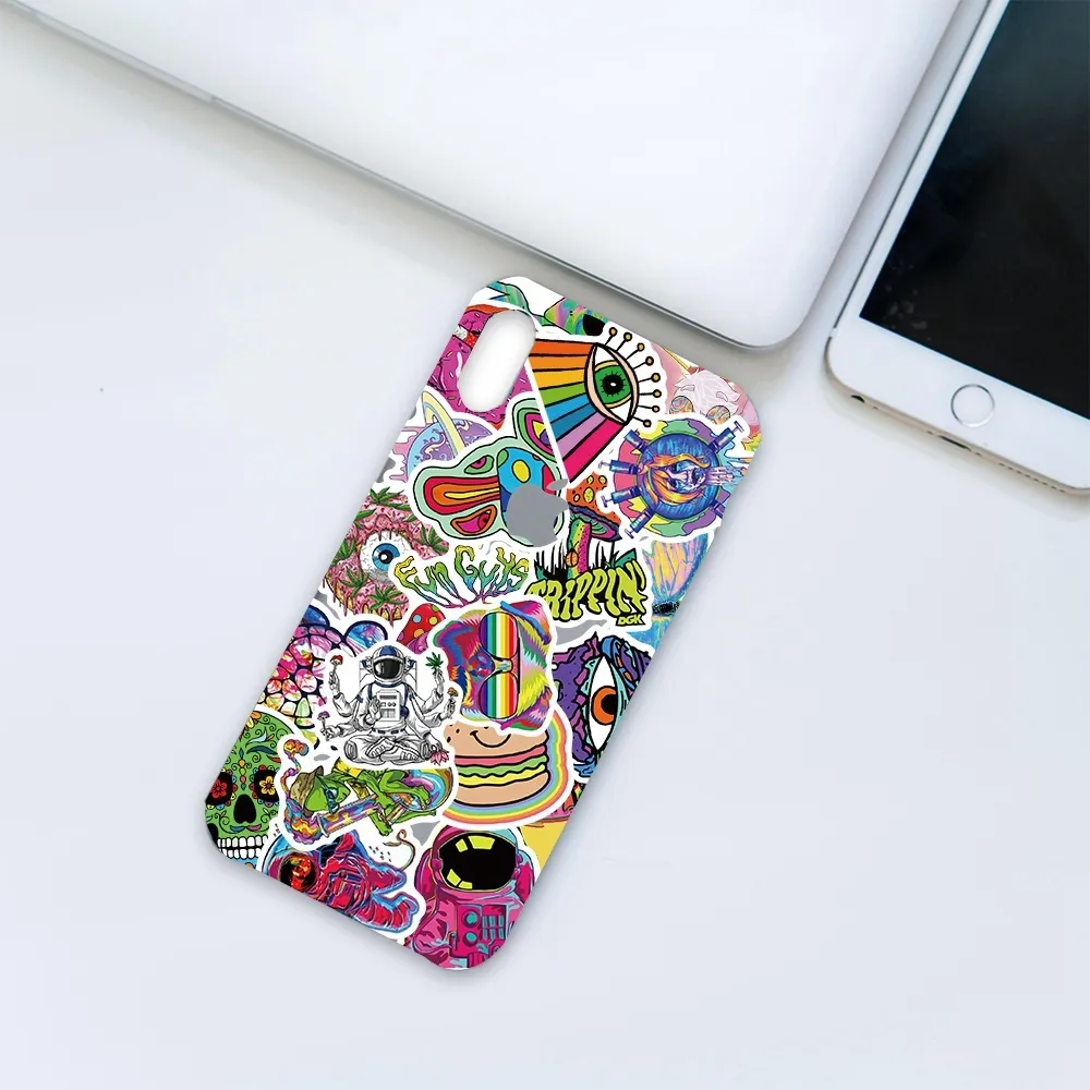 Nieuwe Waterdichte 10 30 50 stks Cartoon Psychedelische Gothic Cool Stickers Esthetische Kunst Graffiti Decals Skateboard Gitaar Speelgoed Sticker fo276L