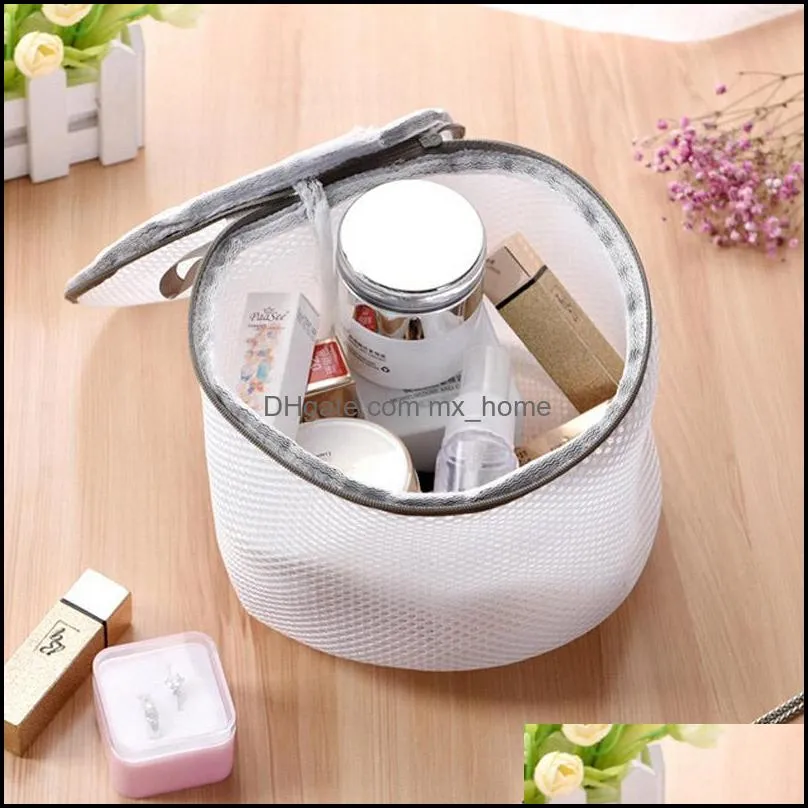 Mesh Washing Bag Washing Machine Cleaning Bag Clothes Lingerie Bra Classification Laundry Bags Travel Cosmetic Organizer Storage