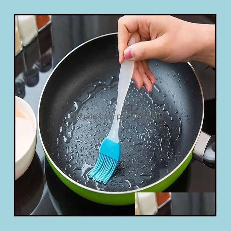 new silicone butter brush bbq oil cook pastry grill food bread basting brush bakeware kitchen dining tool can offer other bakeware