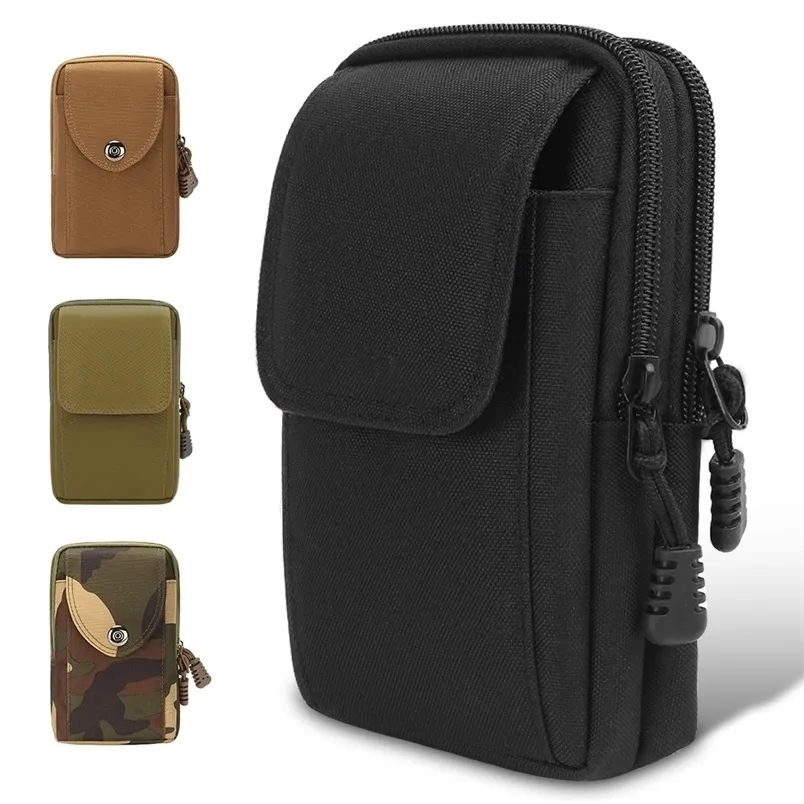 TAILICAL TAILE WILIOR WALIST FANNY TELEFON Case EDC Pakiet narzędzi do kempingu na świeżym powietrzu Compact Bag 220727