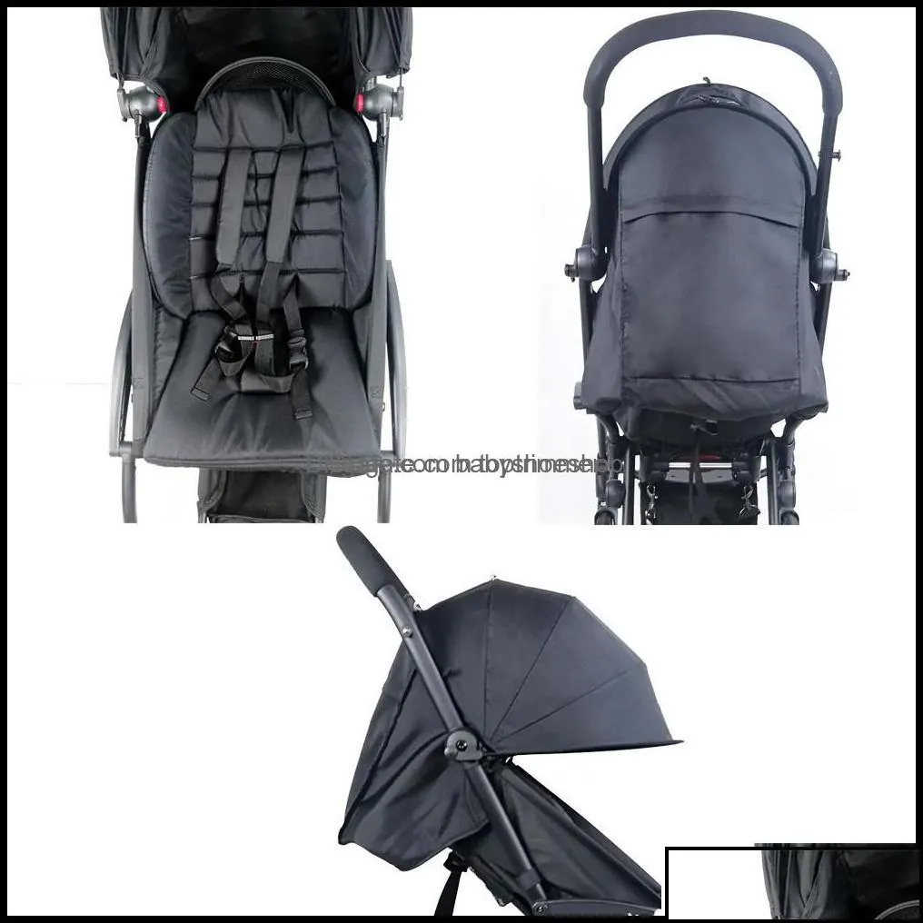 Strollers# Strollers Baby Kids Maternity 175 Degrees Stroller Accessories For Babyzen Yoyo Yoya Seat Liners Sun Shade Er Back Zipper