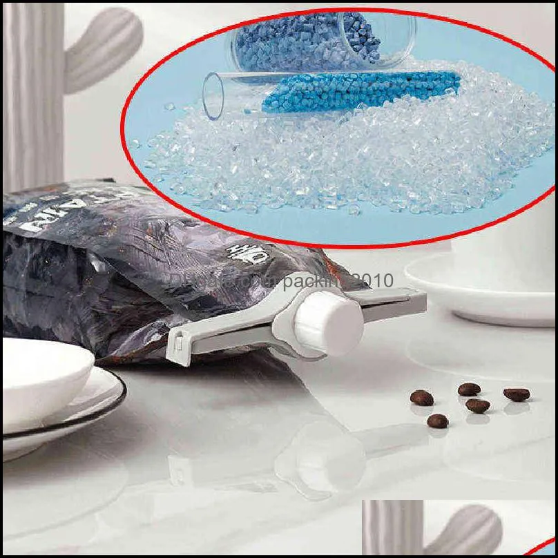  bag clips snack sealing clip keeping sealer clamp plastic helper food saver travel kitchen gadgets seal pour foods storage