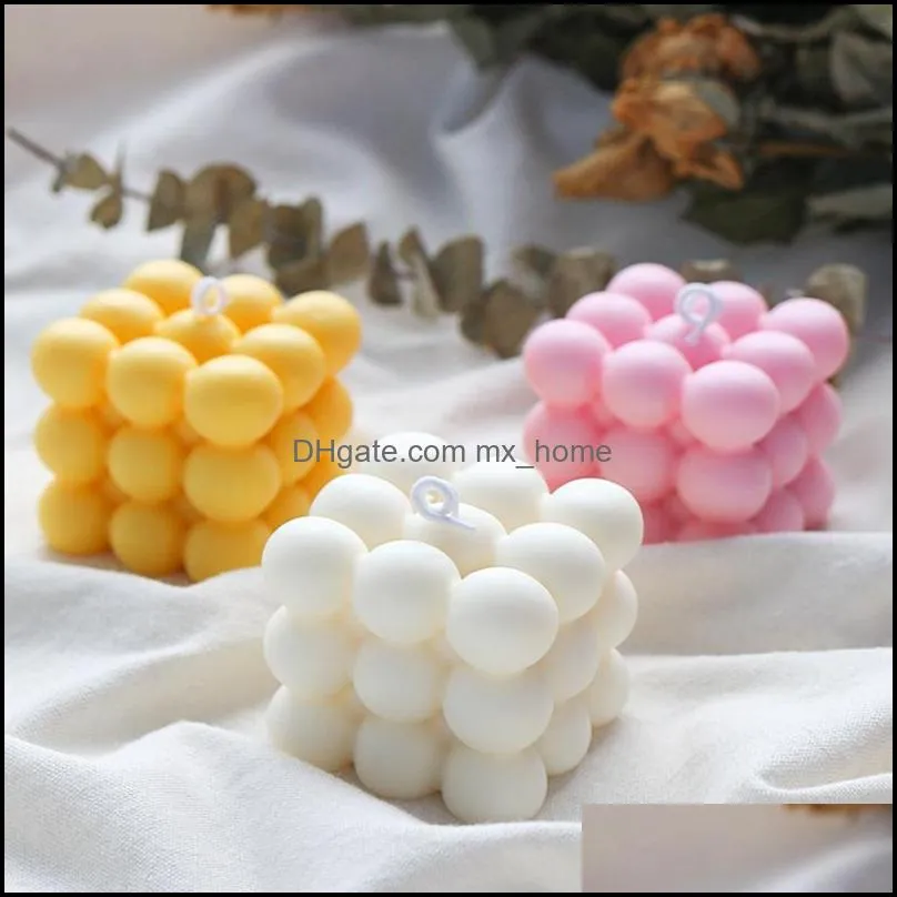 Diy Candles Mould Soy Wax Candles Mold Aromatherapy Plaster Candle 3d Silicone Mold Hand-made Soy Candles Aroma Wax Soap Molds