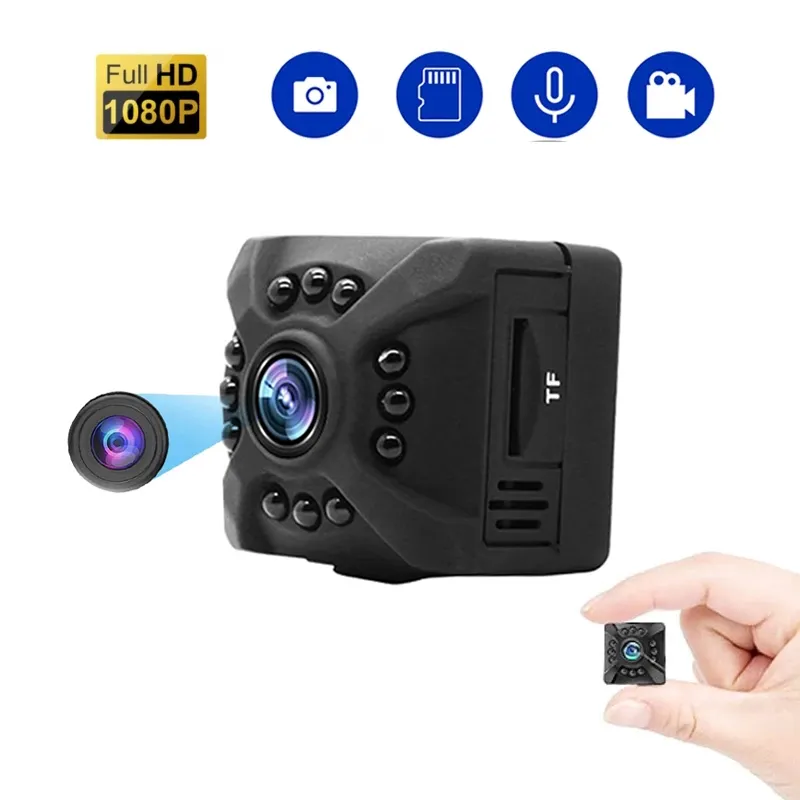 X5 Mini WiFi Camera 1080p HD Night Vision Live Video Home Security