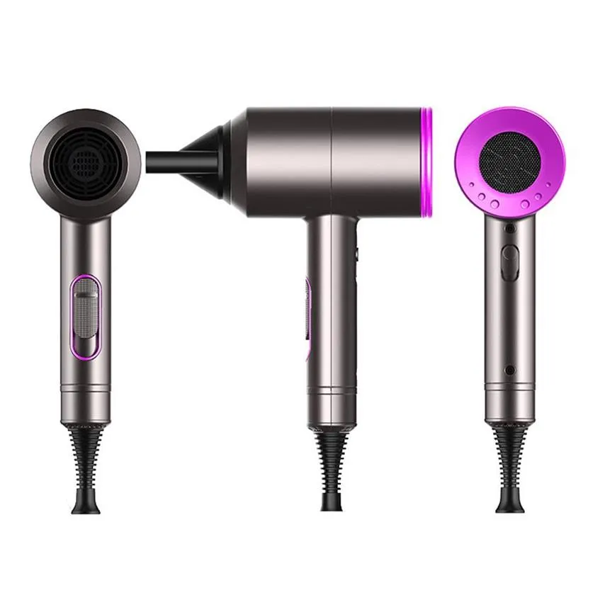 Hair Dryer Negative Lonic Hammer Blower Electric Professional &Cold Wind Hairdryer Temperature Hair Care Blowdryer252S297Y