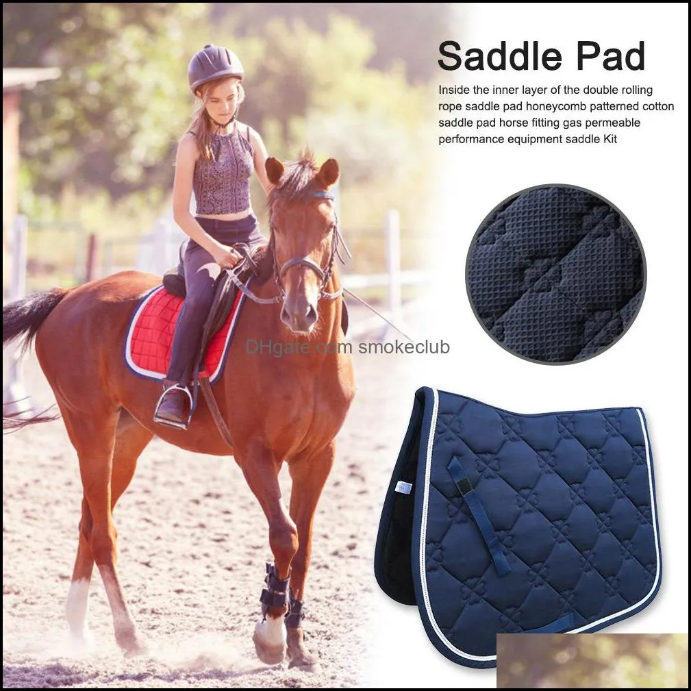 Pad Portable Fabric Lining Breathable Saddle Cushion Equestrian Accessories Horse Riding Supplies