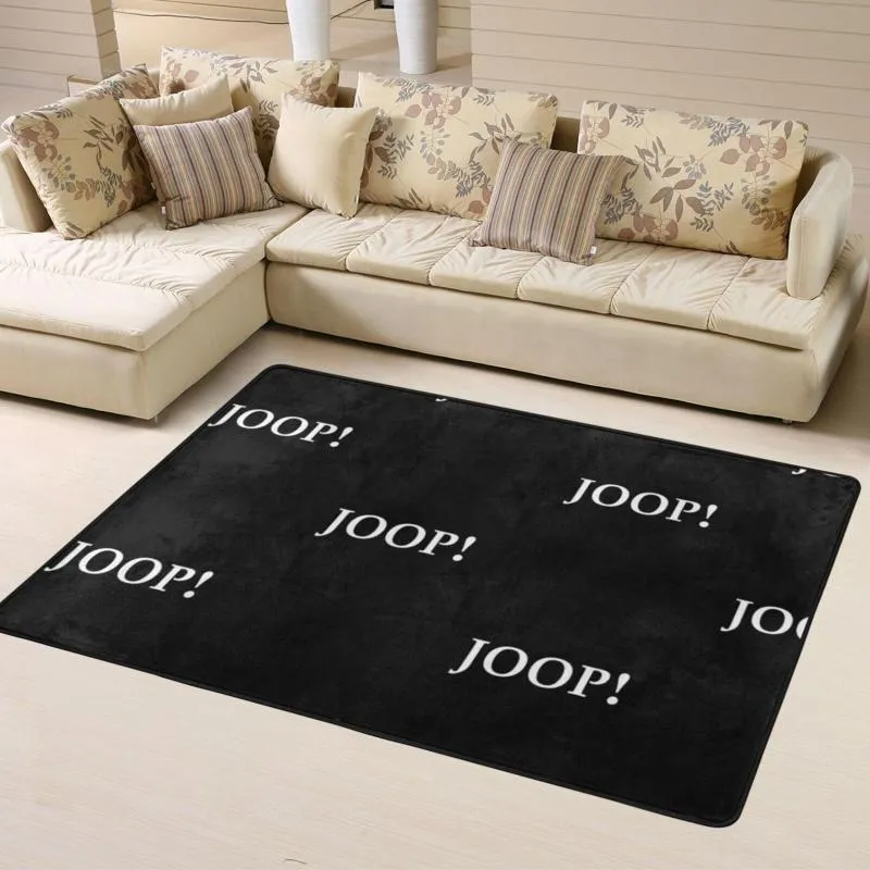 Tapijten Joop T -shirt - 2 badkamermat Deur Tapijt tapijt Kinderen Yoga vloer Bekleding Tapijten voor slaapkamerdecor Keuken Roomcarpets