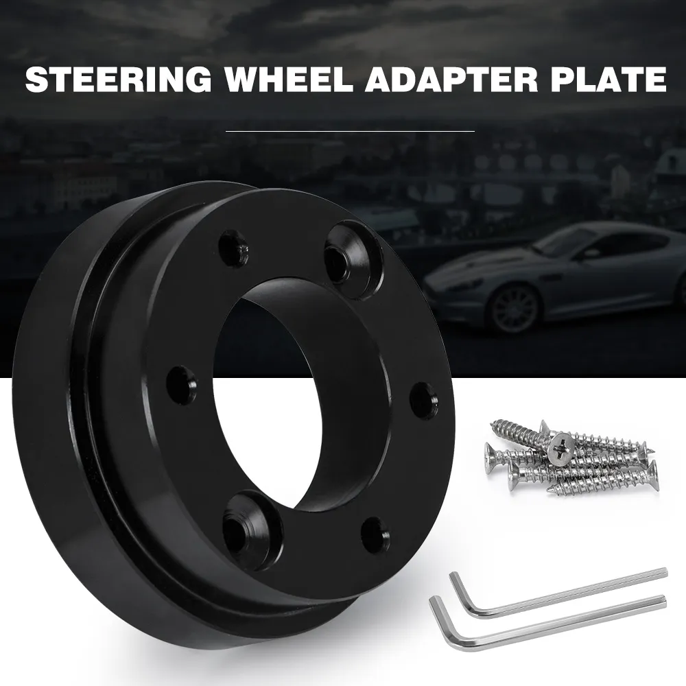 Logitech PCD Racing Car Game Modification: 13/14inch Tilt Wheel Adapter  Plate 70mm For G29, G920, And G923 PQY HUB05BK From Guolipanqingyun1,  $11.94