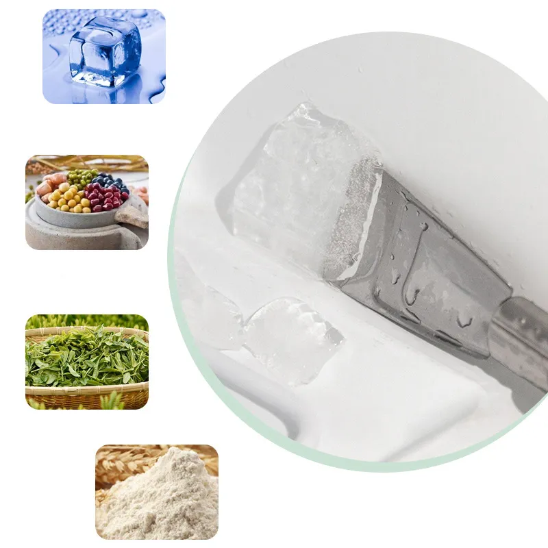 アイスシャベルカーブデザインイージーハンギングステンレススチールシャープ冷蔵庫アイススクレーパークリーニングツール冷蔵庫クリーニングバーアクセサリ