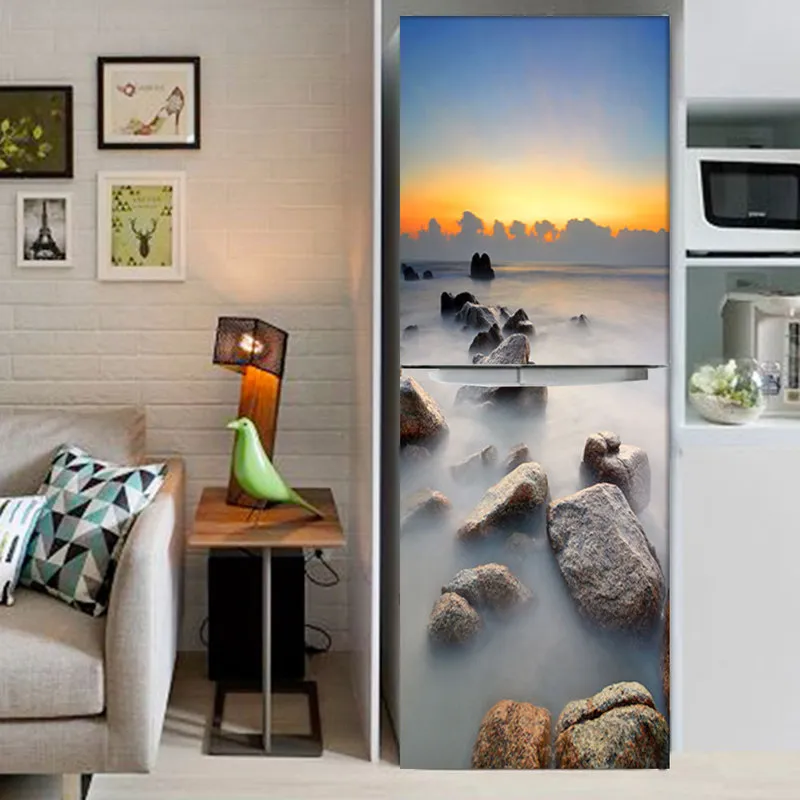 Vinile per frigorifero | Stickers Fridge | Adesivo Frigo | Cuisine (200 x 60
