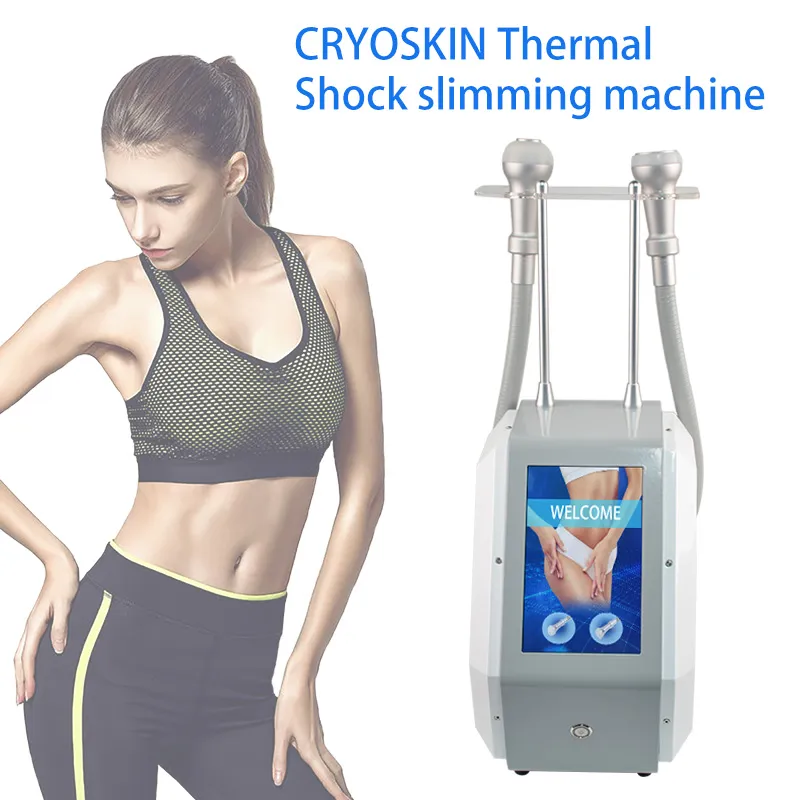 NOUVEAU système de choc thermique de congélation approuvé CE de cryolipolyse amincissant la machine pour le corps et le visage