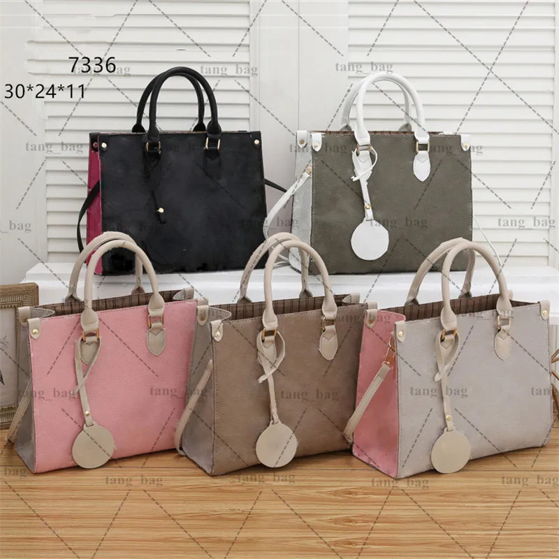 Designer Double Side Color Handbags Totes Bag Large Capacity Ladies Simple Shopping Shoulder Handbag Bags