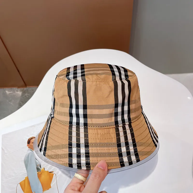 Luxurious Cotton Bucket Hat for Leisure Travel and Sunshade Unisex Designer Cap
