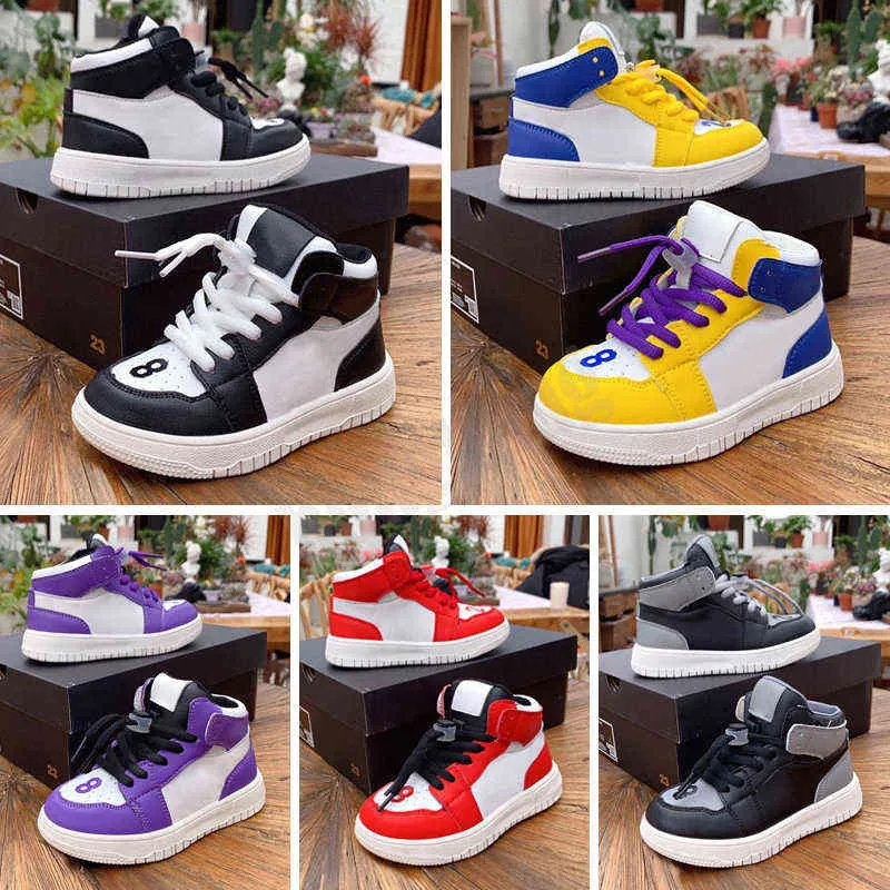 Vente en gros de chaussures pour enfants chaudes de luxe J 1 1s magasin pas cher Top Qualité chaussures de basket-ball pour enfants prix de vente Taille 26-35