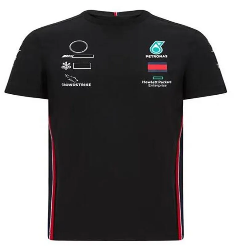 2022 Summer F1 Formel One T-shirt ny rund hals korta ärmar