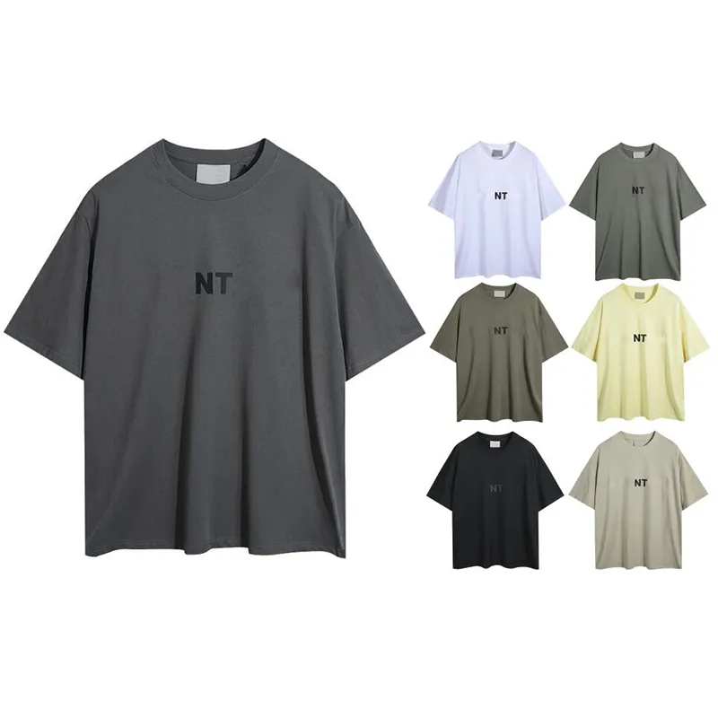 رجال tshirts tee polos الأكمام القصيرة أعلى للرجل والمرأة الكلمات الإنجليزية أو 7 طباعة مادة القطن طبعات قميص تي شيرت قميص --- 2