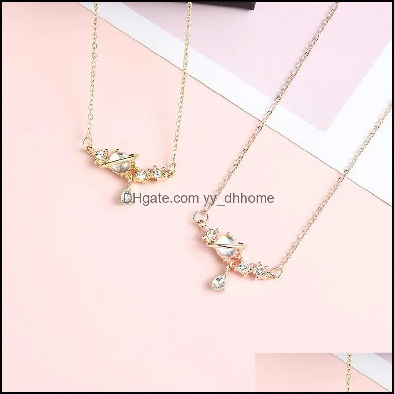 Simple Pendant Necklace Tooth-shaped Clavicle Chain Necklaces