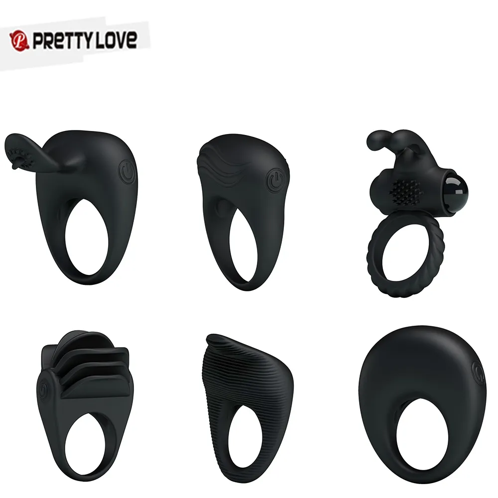Pretty Love Silicon Vibration Hahnring, Penisring... Von 7  | DHgate